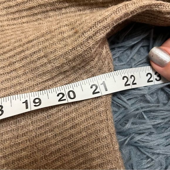 J. Jill Pure Jill Wool Cashmere Knit 3/4 Sleeve Pullover Sweater - Picture 4 of 5